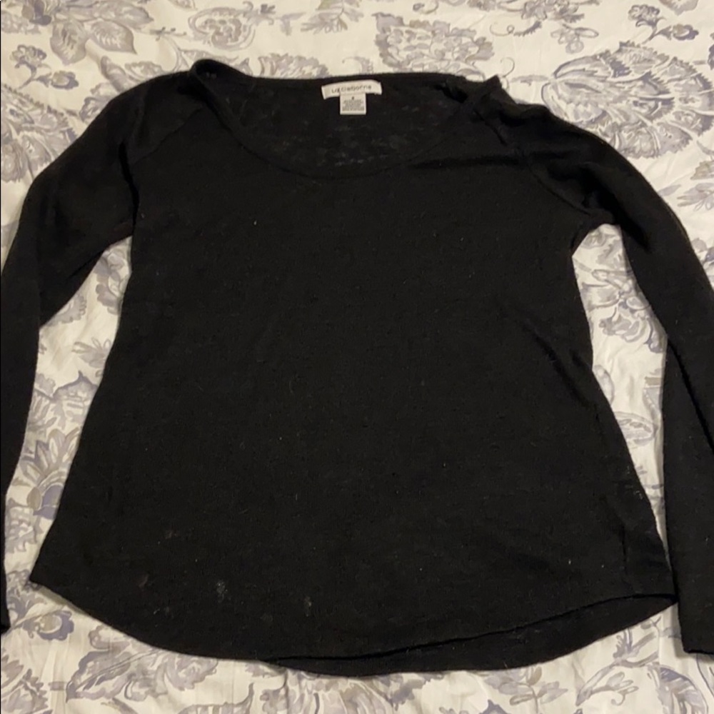 Black sweater